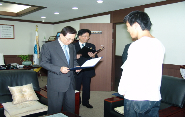 장학증서 및 장학금 수여(서울, 경인)