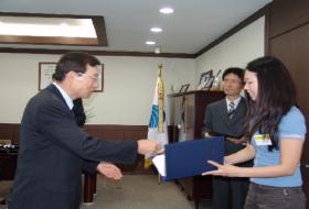 장학증서 및 장학금 수여(서울,경인) 이미지